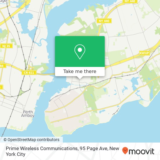 Prime Wireless Communications, 95 Page Ave map