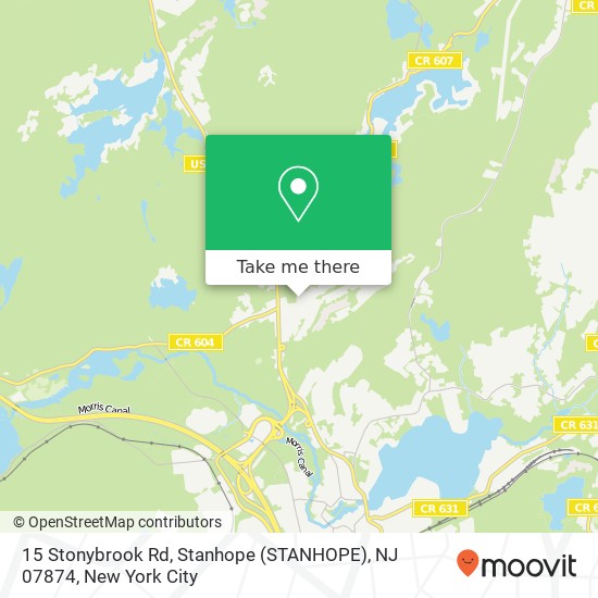 15 Stonybrook Rd, Stanhope (STANHOPE), NJ 07874 map