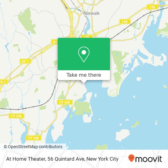 At Home Theater, 56 Quintard Ave map