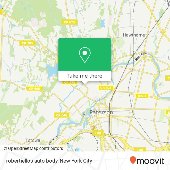 robertiellos auto body map