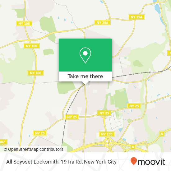 All Soysset Locksmith, 19 Ira Rd map