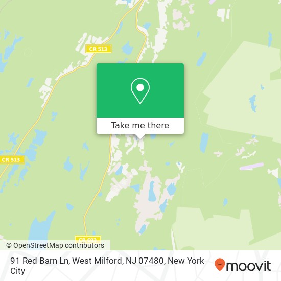 91 Red Barn Ln, West Milford, NJ 07480 map