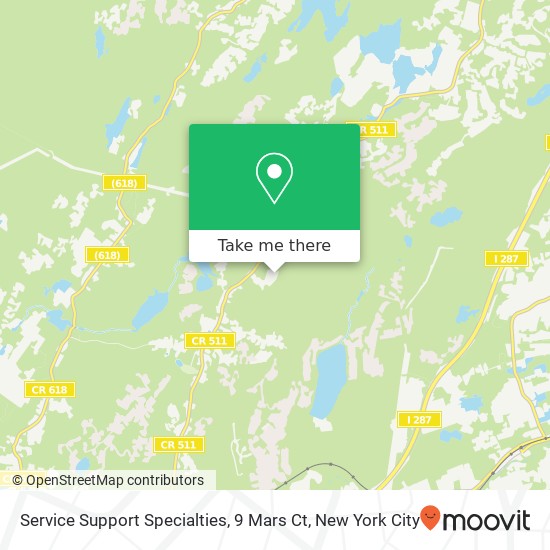 Service Support Specialties, 9 Mars Ct map