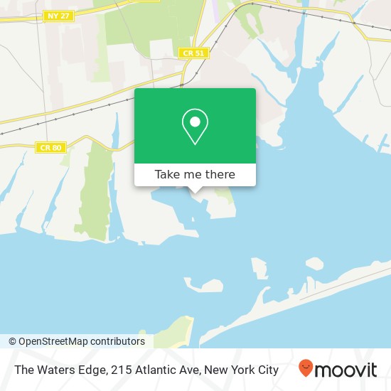 The Waters Edge, 215 Atlantic Ave map