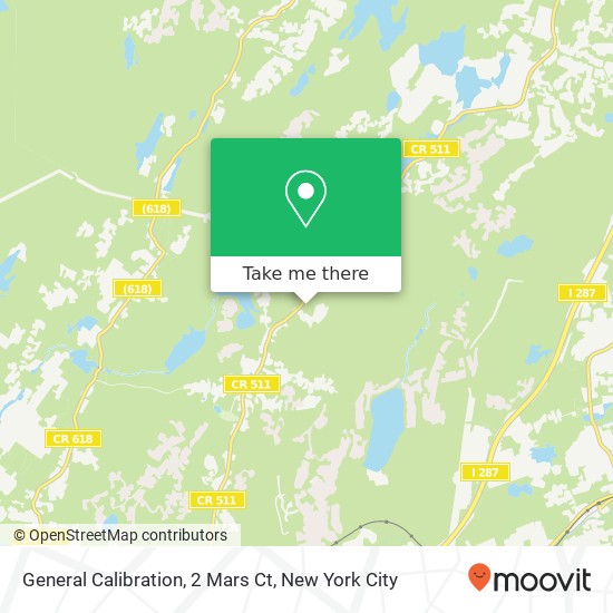 Mapa de General Calibration, 2 Mars Ct
