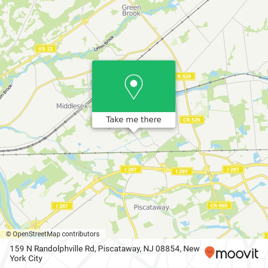159 N Randolphville Rd, Piscataway, NJ 08854 map