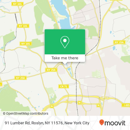 91 Lumber Rd, Roslyn, NY 11576 map