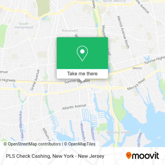 PLS Check Cashing map