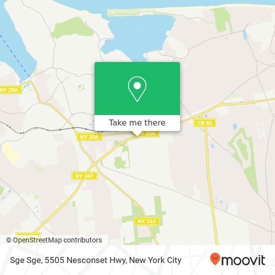 Mapa de Sge Sge, 5505 Nesconset Hwy