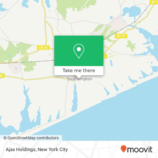 Ajax Holdings map