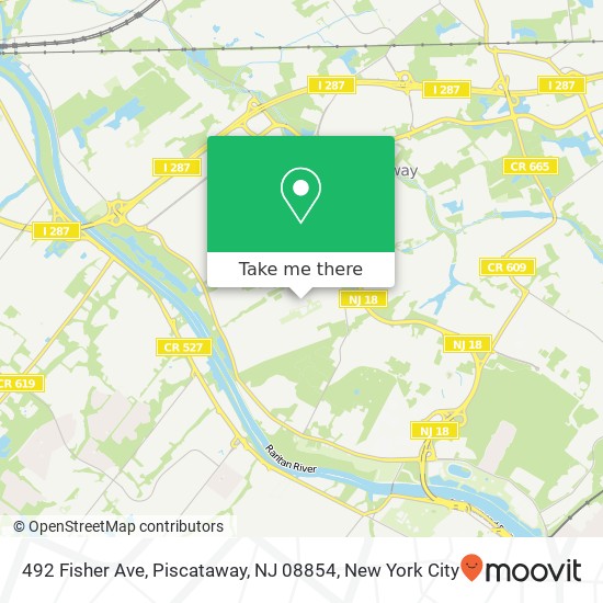 492 Fisher Ave, Piscataway, NJ 08854 map