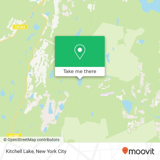 Mapa de Kitchell Lake