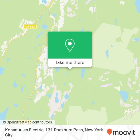 Mapa de Kohan-Allen Electric, 131 Rockburn Pass