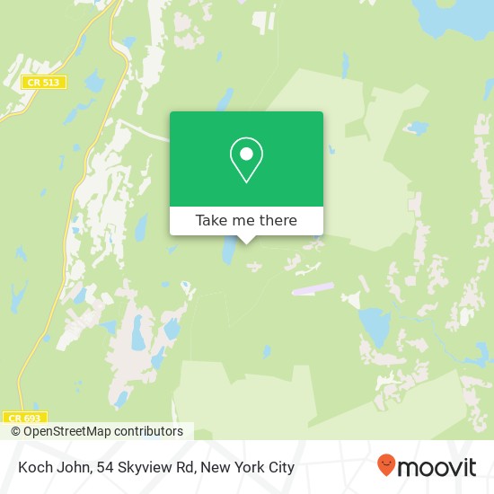 Mapa de Koch John, 54 Skyview Rd