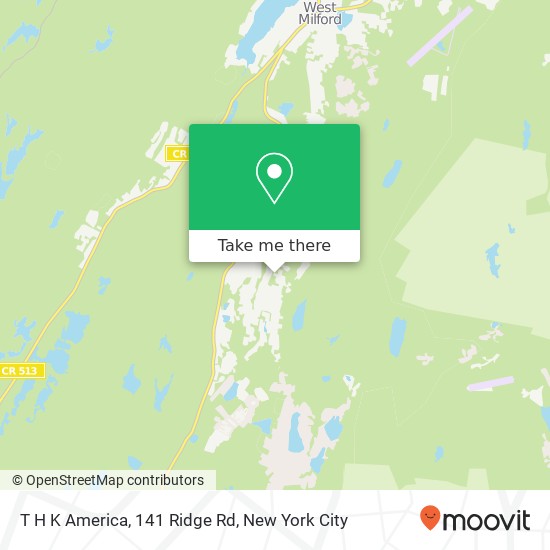 T H K America, 141 Ridge Rd map