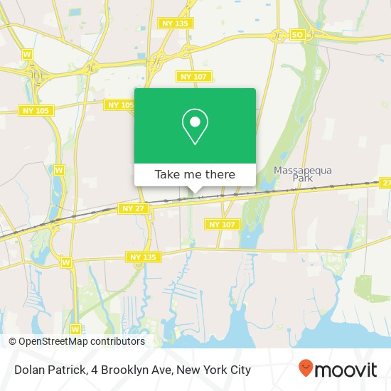 Mapa de Dolan Patrick, 4 Brooklyn Ave