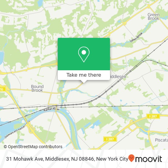 31 Mohawk Ave, Middlesex, NJ 08846 map