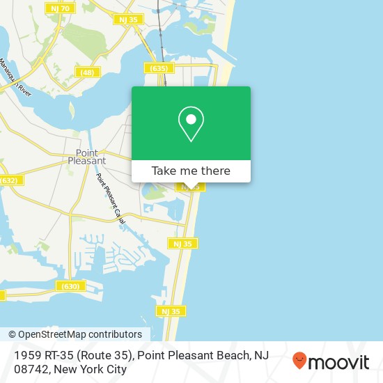 1959 RT-35 (Route 35), Point Pleasant Beach, NJ 08742 map