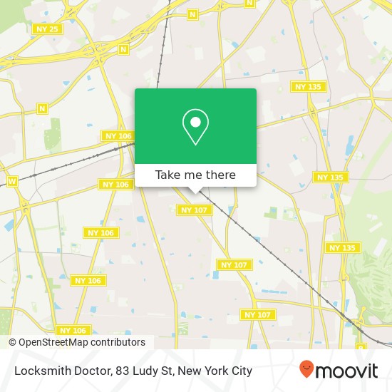 Mapa de Locksmith Doctor, 83 Ludy St