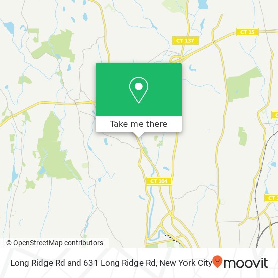 Mapa de Long Ridge Rd and 631 Long Ridge Rd