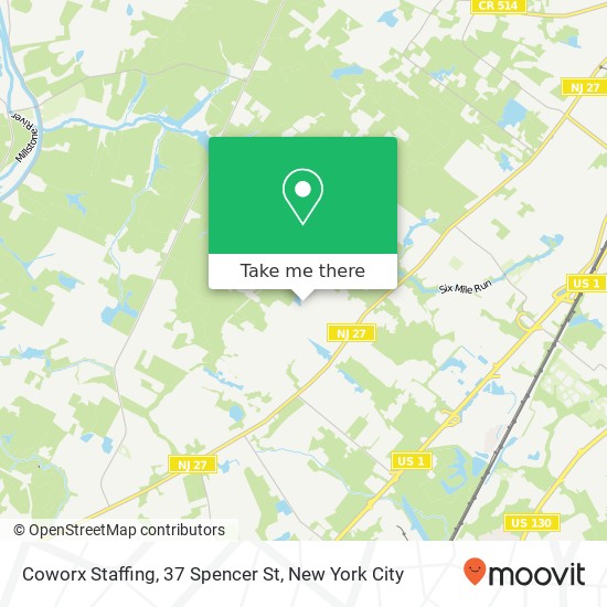 Coworx Staffing, 37 Spencer St map