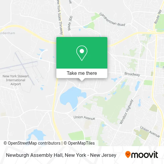 Newburgh Assembly Hall map
