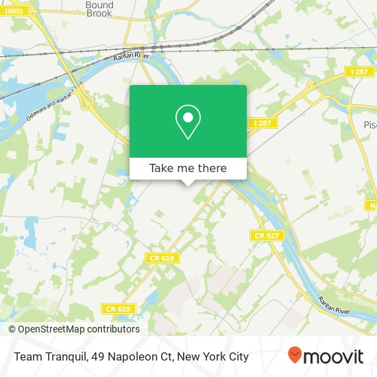 Team Tranquil, 49 Napoleon Ct map