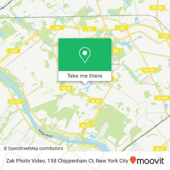 Zak Photo Video, 158 Chippenham Ct map
