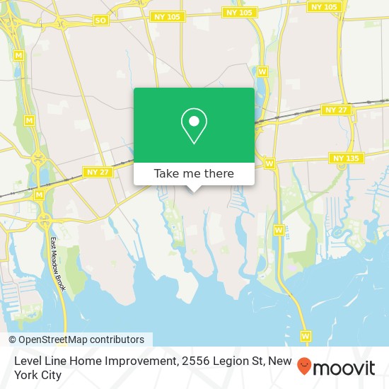 Level Line Home Improvement, 2556 Legion St map