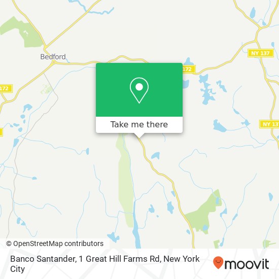 Banco Santander, 1 Great Hill Farms Rd map