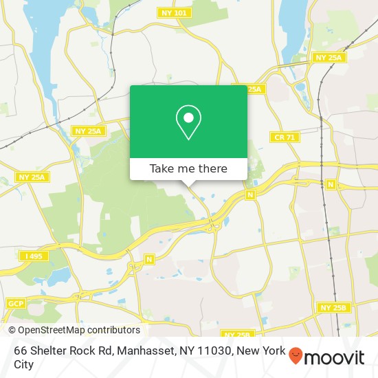 66 Shelter Rock Rd, Manhasset, NY 11030 map