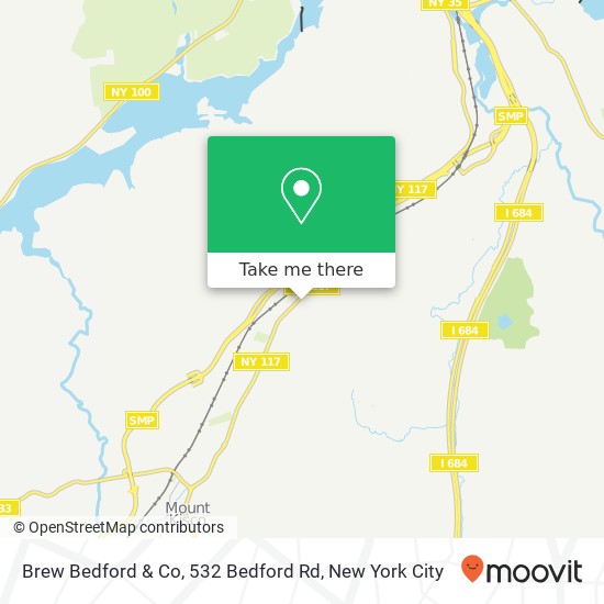 Mapa de Brew Bedford & Co, 532 Bedford Rd