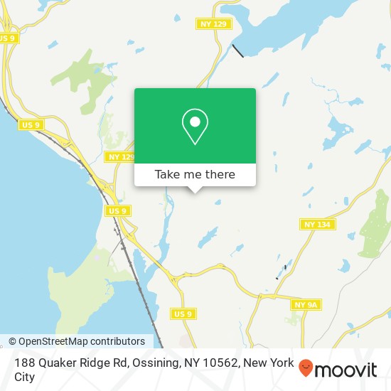 188 Quaker Ridge Rd, Ossining, NY 10562 map