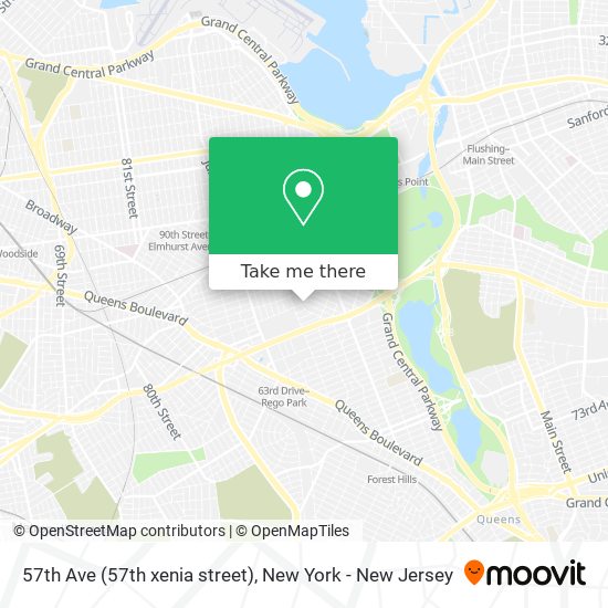 Mapa de 57th Ave (57th xenia street)