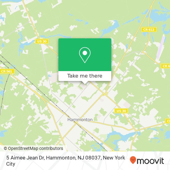 5 Aimee Jean Dr, Hammonton, NJ 08037 map