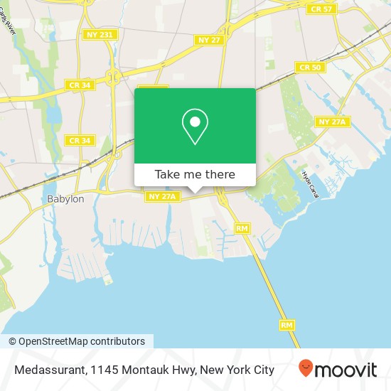 Medassurant, 1145 Montauk Hwy map