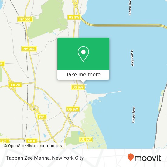 Tappan Zee Marina map