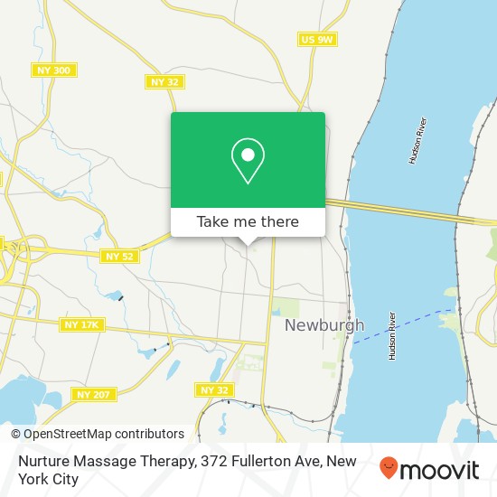 Mapa de Nurture Massage Therapy, 372 Fullerton Ave