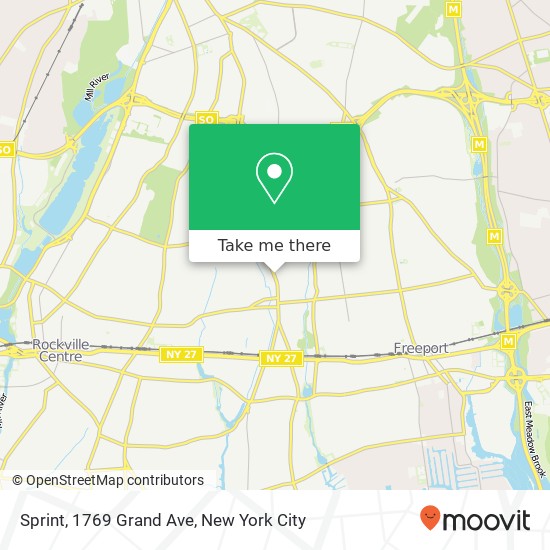 Sprint, 1769 Grand Ave map