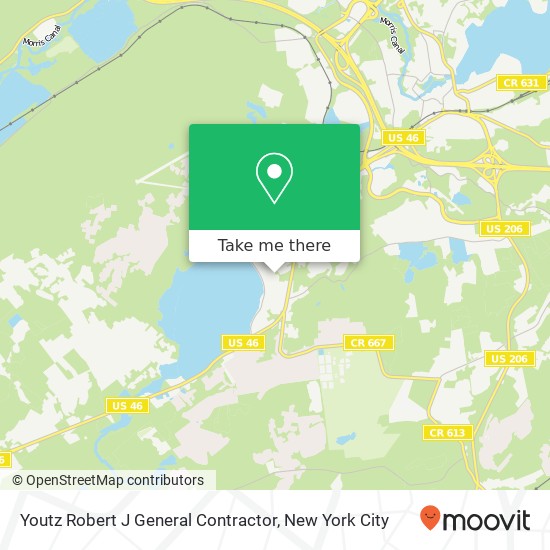 Youtz Robert J General Contractor map