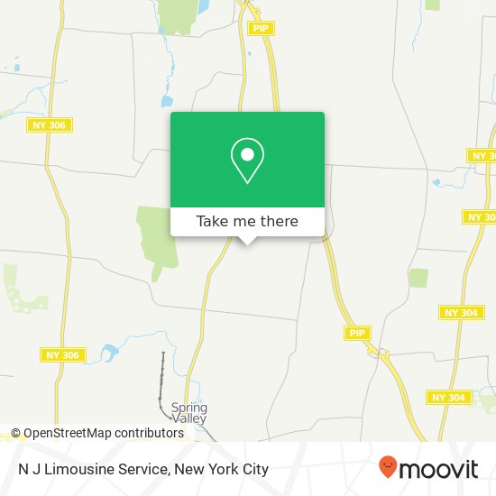 Mapa de N J Limousine Service