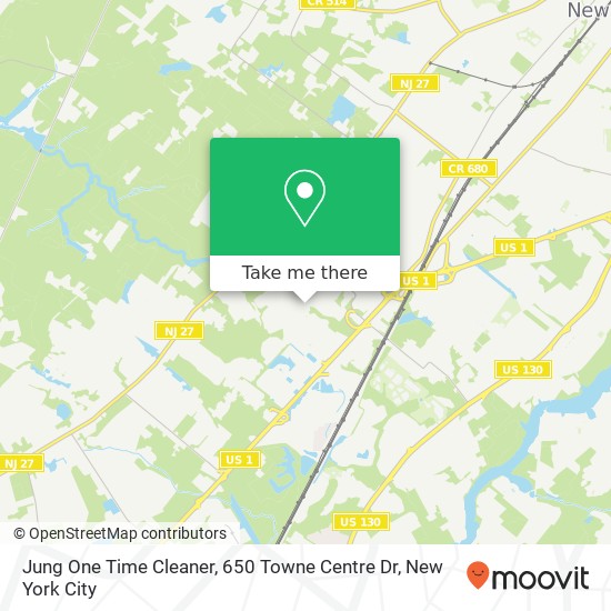 Jung One Time Cleaner, 650 Towne Centre Dr map