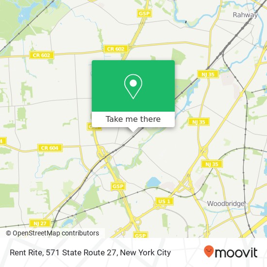 Rent Rite, 571 State Route 27 map