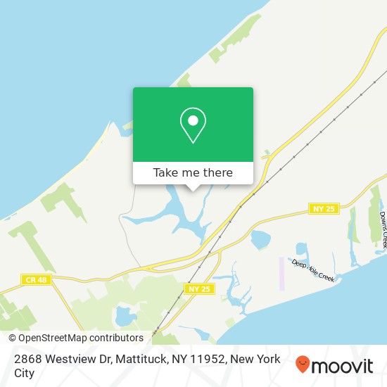 2868 Westview Dr, Mattituck, NY 11952 map