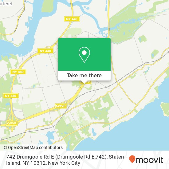 742 Drumgoole Rd E (Drumgoole Rd E,742), Staten Island, NY 10312 map