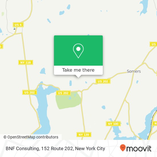 BNF Consulting, 152 Route 202 map