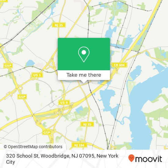 320 School St, Woodbridge, NJ 07095 map