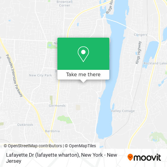 Lafayette Dr (lafayette wharton) map