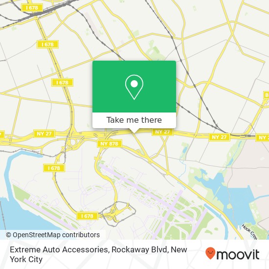 Extreme Auto Accessories, Rockaway Blvd map