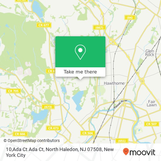 10,Ada Ct Ada Ct, North Haledon, NJ 07508 map